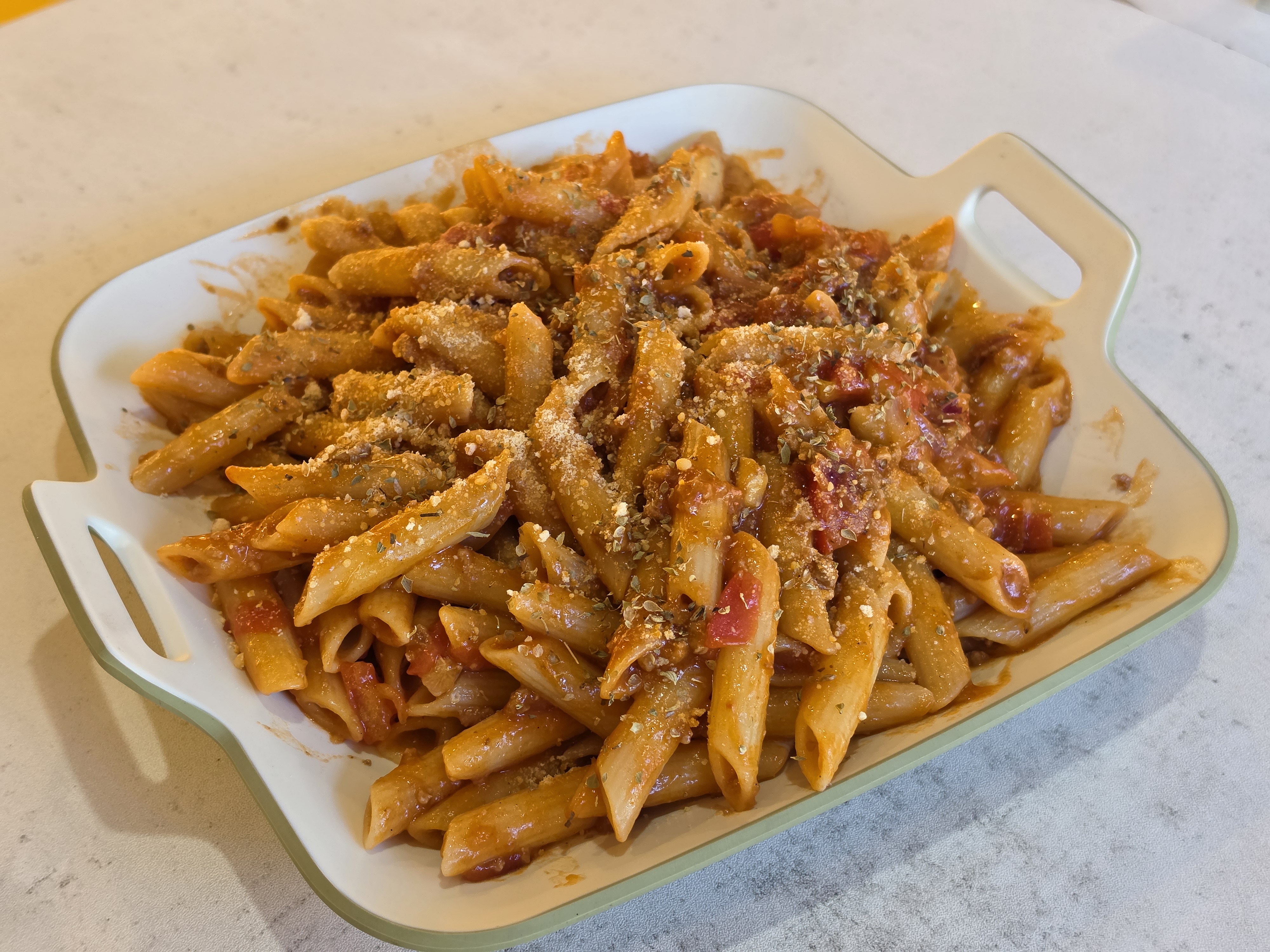 Rigatoni bolognese para amigos