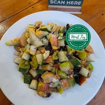 JC signature cucumber-nuts salad 